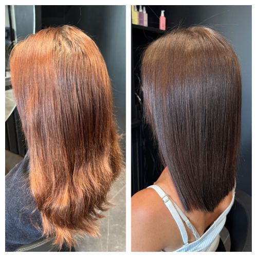 Lissage cheveux - ODB Concept salon de coiffure à Grésy sur Aix