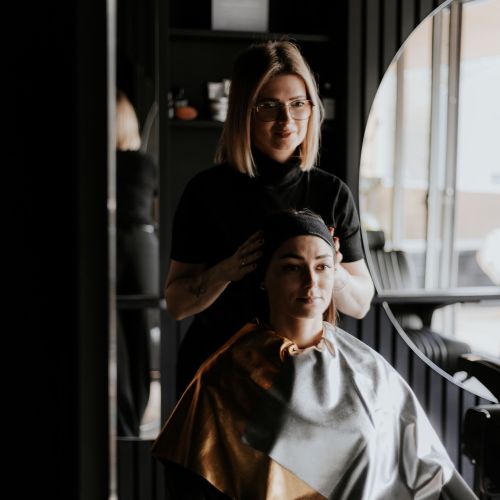 Couleur salon de coiffure ODB Concept à Grésy sur Aix