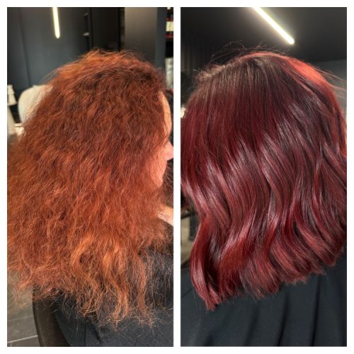 Couleur salon de coiffure ODB Concept à Grésy sur Aix